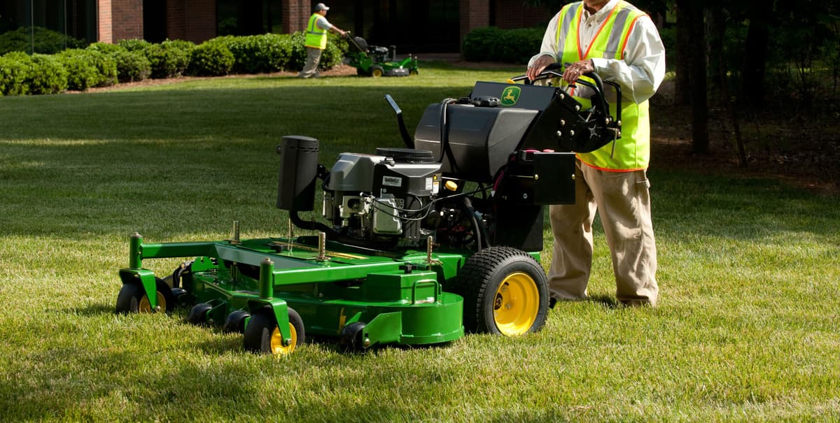 Landscaping work